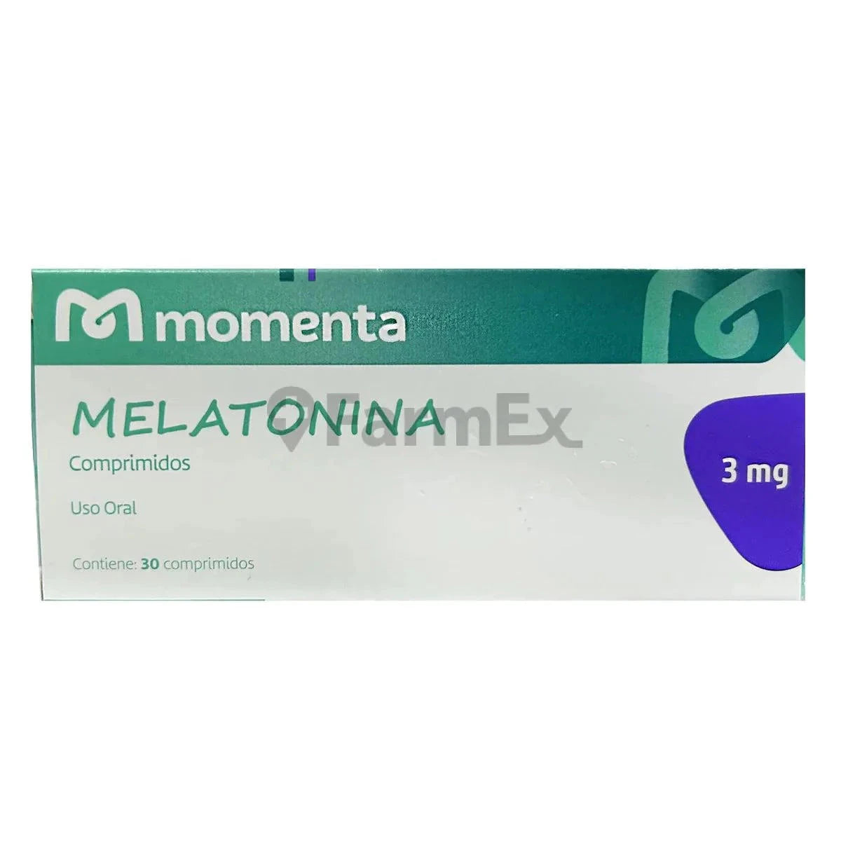 Melatonina 3 mg x 30 comprimidos Farmex-Fonasa-Persistente